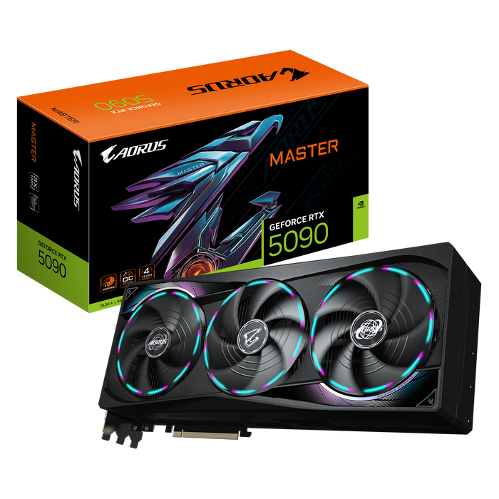 Gigabyte Aorus GeForce RTX™ 5090 MASTER 32GB GDDR7 Graphics card